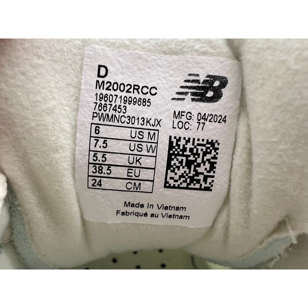 New Balance 2002R Calm Taupe M2002RCC Sneakers Size M6/ W7.5 - Picture 3 of 12